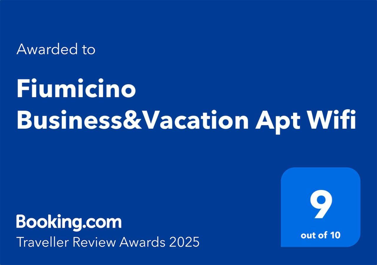 Fiumicino Business&Vacation Apt Wifi Eksteriør bilde